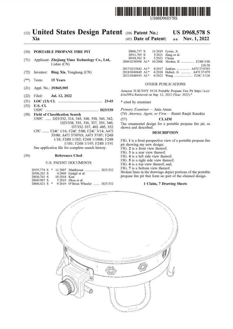 United States Design Patent United States Design Patent